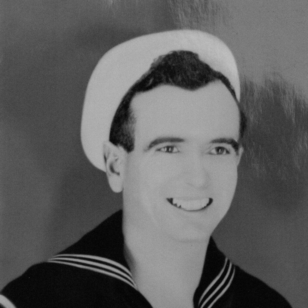 Co-founder Charlie Gale in uniform during World War II, whose service and values helped establish Colby & Gale in Damariscotta, Maine, in 1946.