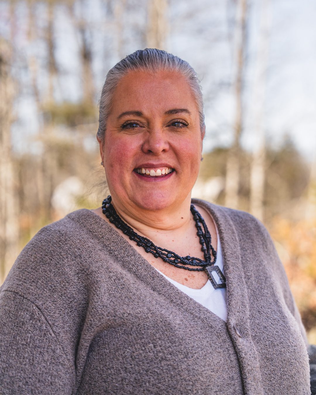 Customer Service Representative Cynthia Weiss, responsible for receiving customers calls in Lincoln County and Knox Counties.